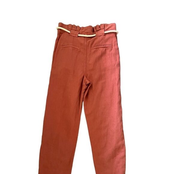 Veronica Beard Karter Pleated Crop Pants in Mocha NWT Size 6 - Picture 6 of 14